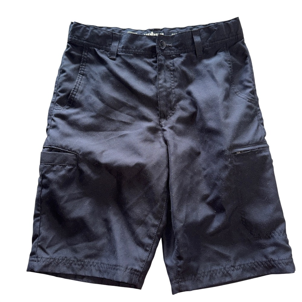 Urban Pipeline Cargo Shorts Size 18 Reg Black Adjustable Waist Quick Dry Utility